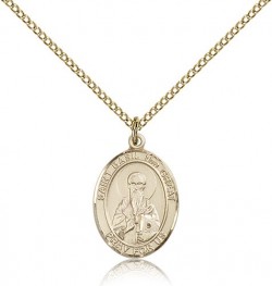 St. Basil the Great Medal, Gold Filled, Medium [BL0856]