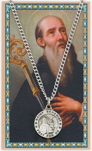 St. Benedict Medal with Prayer Card [MPC0112]