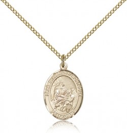 St. Bernard of Montjoux Medal, Gold Filled, Medium [BL0919]
