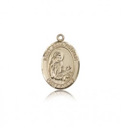 St. Bonaventure Medal, 14 Karat Gold, Medium [BL0934]