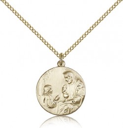 St. Christopher Medal, Gold Filled [BL6030]