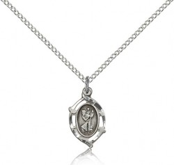 St. Christopher Medal, Sterling Silver [BL6005]