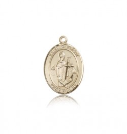 St. Clement Medal, 14 Karat Gold, Medium [BL1521]