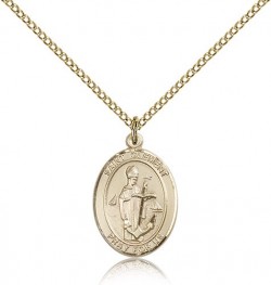 St. Clement Medal, Gold Filled, Medium [BL1524]