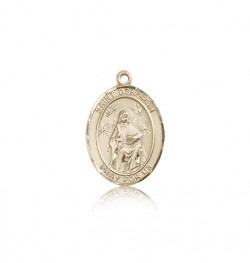 St. Deborah Medal, 14 Karat Gold, Medium [BL1575]