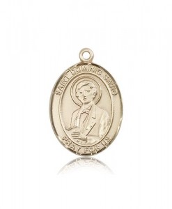 St. Dominic Savio Medal, 14 Karat Gold, Large [BL1601]