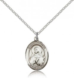 St. Dorothy Medal, Sterling Silver, Medium [BL1617]