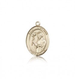 St. Dunstan Medal, 14 Karat Gold, Medium [BL1629]
