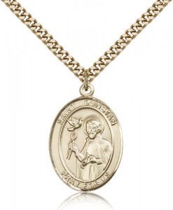 St. Dunstan Medal, Gold Filled, Large [BL1631]