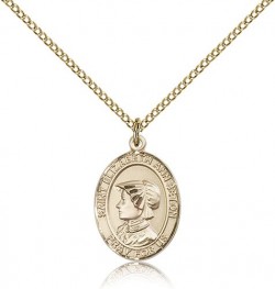 St. Elizabeth Ann Seton Medal, Gold Filled, Medium [BL1695]