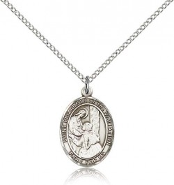 St. Elizabeth of the Visitation Medal, Sterling Silver, Medium [BL1715]