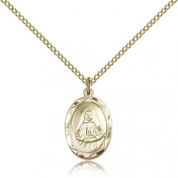 St. Frances Cabrini Medal, Gold Filled [BL4628]
