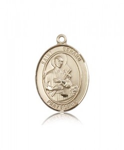 St. Gerard Majella Medal, 14 Karat Gold, Large [BL1962]