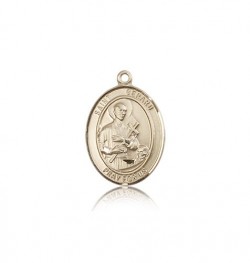 St. Gerard Majella Medal, 14 Karat Gold, Medium [BL1963]