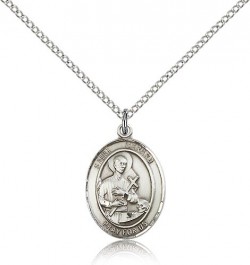 St. Gerard Majella Medal, Sterling Silver, Medium [BL1969]