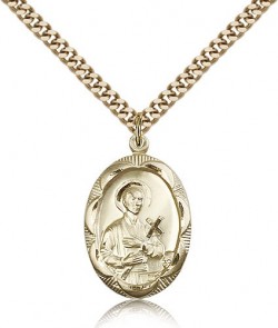 St. Gerard Medal, Gold Filled [BL4867]