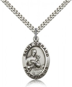 St. Gerard Medal, Sterling Silver [BL5679]
