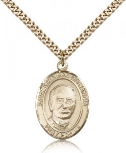 St. Hannibal Medal, Gold Filled, Large [BL2028]