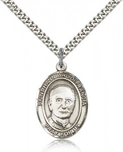 St. Hannibal Medal, Sterling Silver, Large [BL2031]