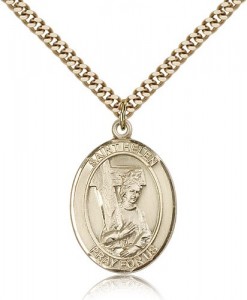 St. Helen Medal, Gold Filled, Large [BL2037]