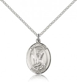 St. Helen Medal, Sterling Silver, Medium [BL2041]