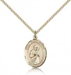 St. Isaac Jogues Medal, Gold Filled, Medium [BL2092]