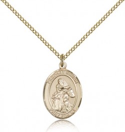 St. Isaiah Medal, Gold Filled, Medium [BL2110]