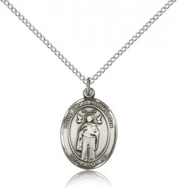 St. Ivo Medal, Sterling Silver, Medium [BL2140]