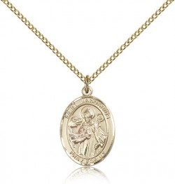 St. Januarius Medal, Gold Filled, Medium [BL2173]