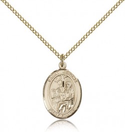 St. Jerome Medal, Gold Filled, Medium [BL2191]
