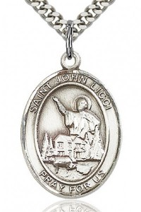 St. John Licci Medal, Sterling Silver, Large [BL2319]
