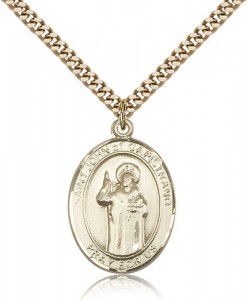 St. John of Capistrano Medal, Gold Filled, Large [BL2334]