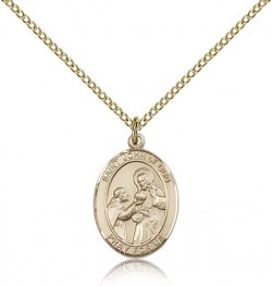 St. John of God Medal, Gold Filled, Medium [BL2344]