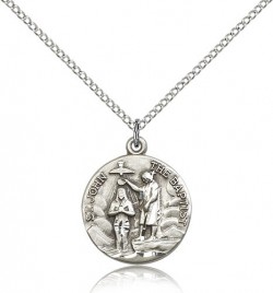 St. John the Baptist Medal, Sterling Silver [BL6101]
