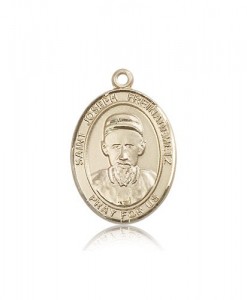 St. Joseph Freinademetz Medal, 14 Karat Gold, Large [BL2394]
