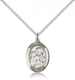 St. Joseph Medal, Sterling Silver, Medium [BL2410]