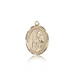 St. Joseph of Arimathea Medal, 14 Karat Gold, Medium [BL2413]