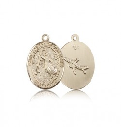St. Joseph of Cupertino Medal, 14 Karat Gold, Medium [BL2422]