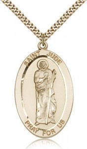 St. Jude Medal, Gold Filled [BL6648]
