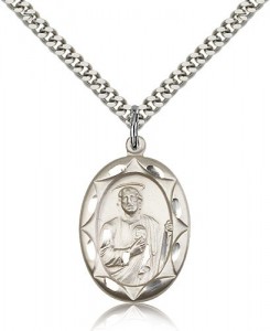 St. Jude Medal, Sterling Silver [BL4872]