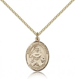 St. Julie Billiart Medal, Gold Filled, Medium [BL2497]