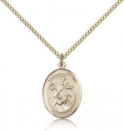 St. Kevin Medal, Gold Filled, Medium [BL2551]