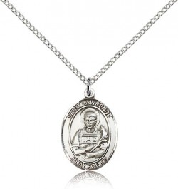 St. Lawrence Medal, Sterling Silver, Medium [BL2581]