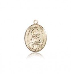 St. Lillian Medal, 14 Karat Gold, Medium [BL2611]