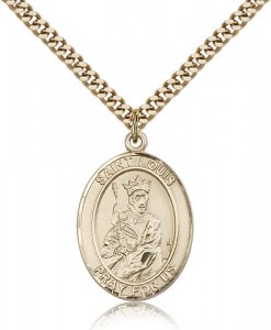 St. Louis Medal, Gold Filled, Large [BL2631]