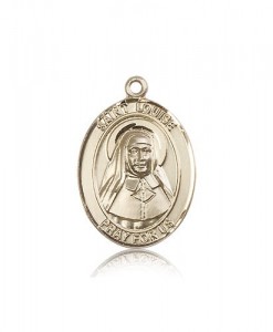St. Louise De Marillac Medal, 14 Karat Gold, Large [BL2637]