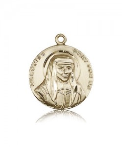 St. Louise Medal, 14 Karat Gold [BL5131]