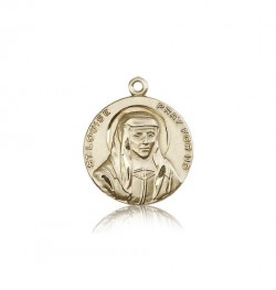 St. Louise Medal, 14 Karat Gold [BL5134]