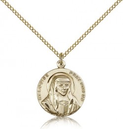 St. Louise Medal, Gold Filled [BL5133]