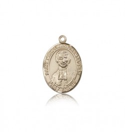 St. Marcellin Champagnat Medal, 14 Karat Gold, Medium [BL2706]